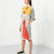 3/4 Sleeve Kimono Dress